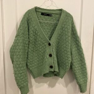 VERO MODA -  soft green cardigan